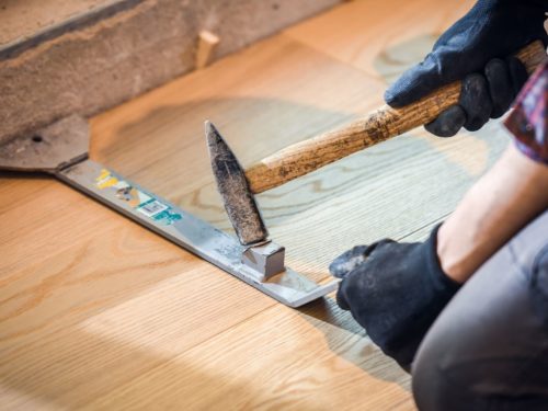 installing vinyl flooring