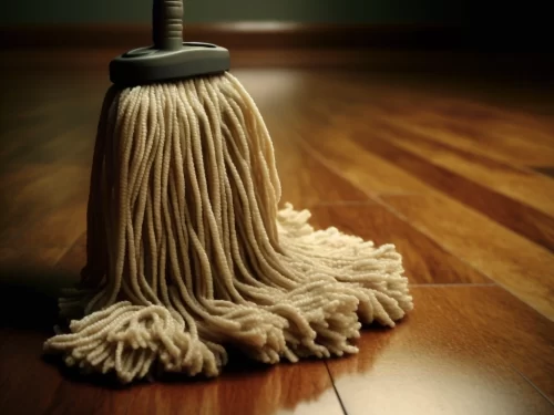 mop cleaning wood floors